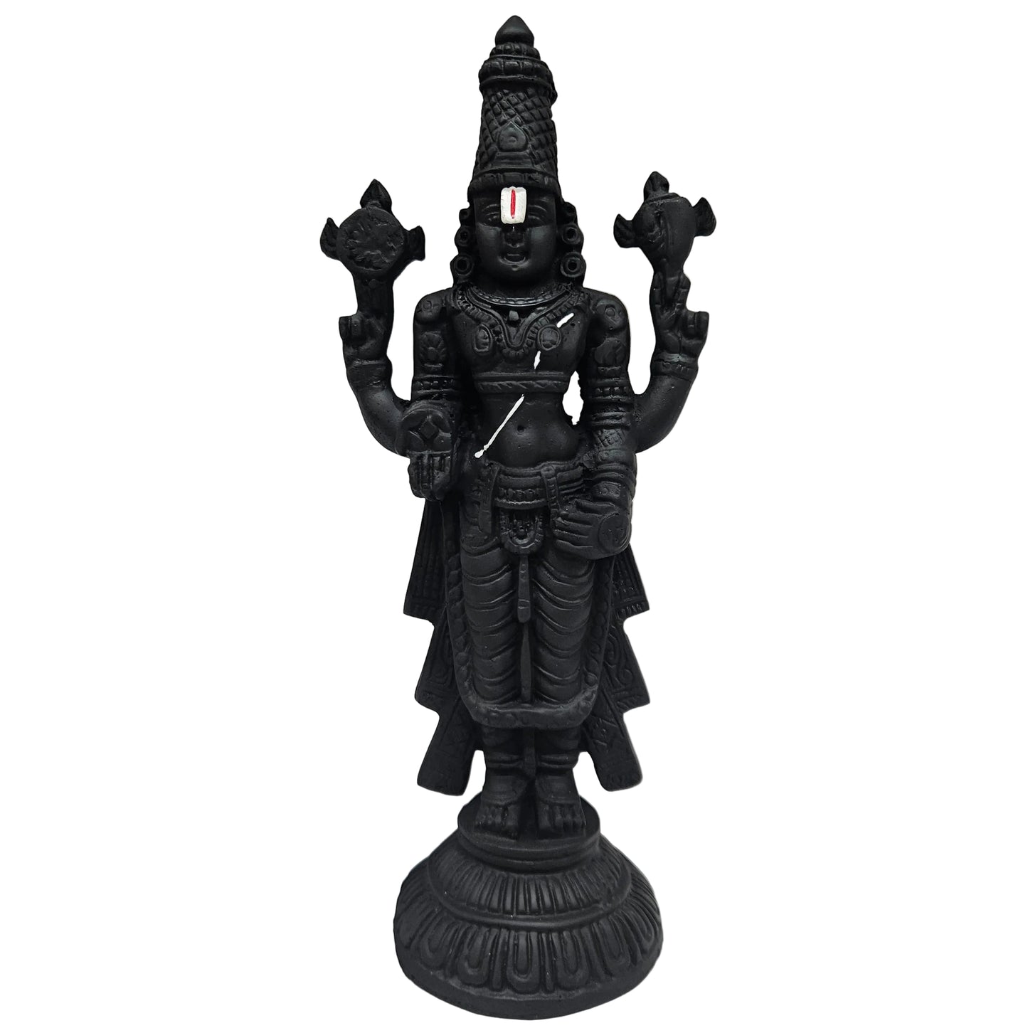 Tirupati Balaji Statue Govinda Idol/Murti for pooj Room decoration Venkateswara Swamy Murthi Vishnu Navaratri Golu Venkatachalapathy Perumal Murti