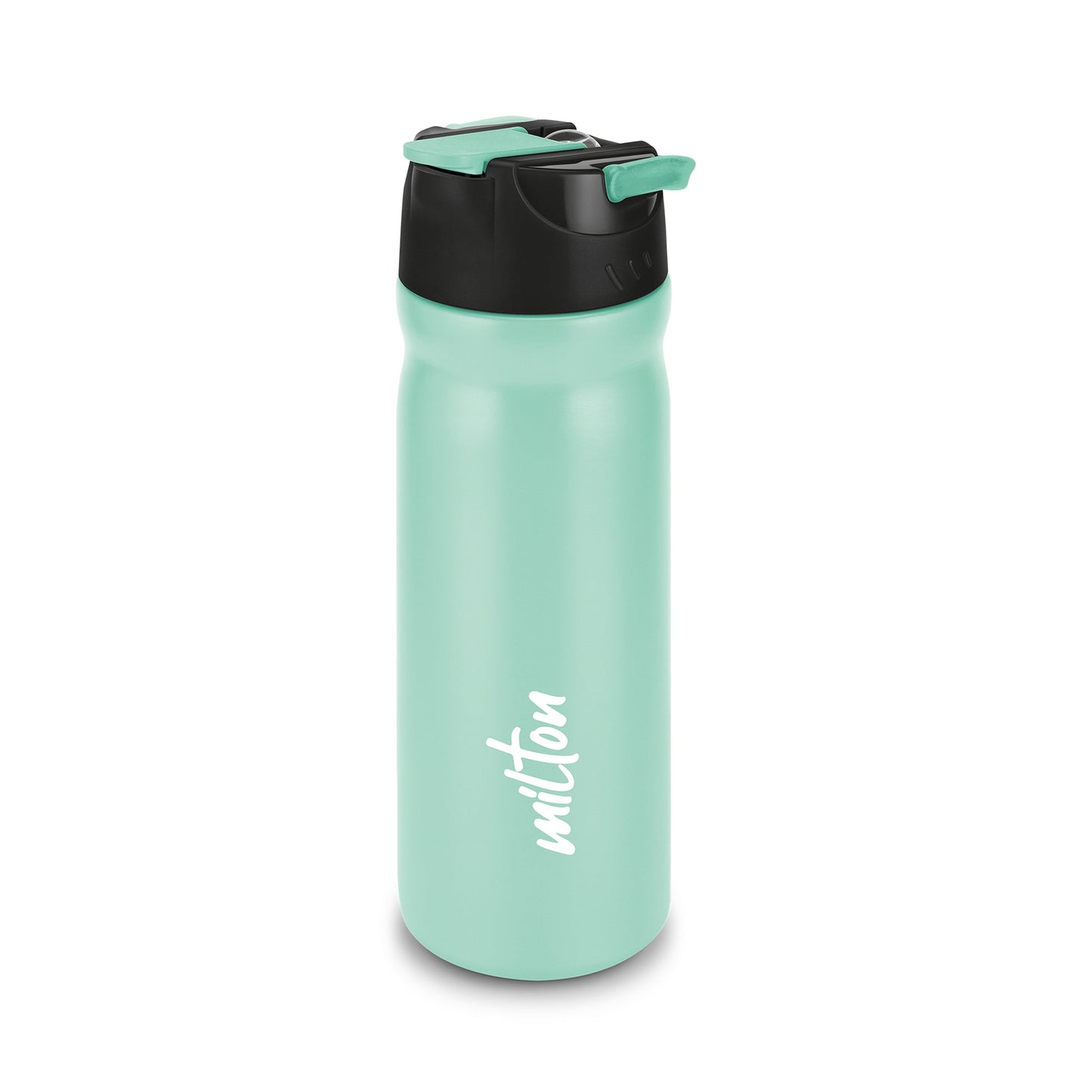 Milton umisteel Max 600 Insulated Inner Stainless Steel Water Bottle with Spout Lid, 1 Piece,500 ml,Easy Grip | Leak Proof | Hot or Cold | School | Travel Bottle