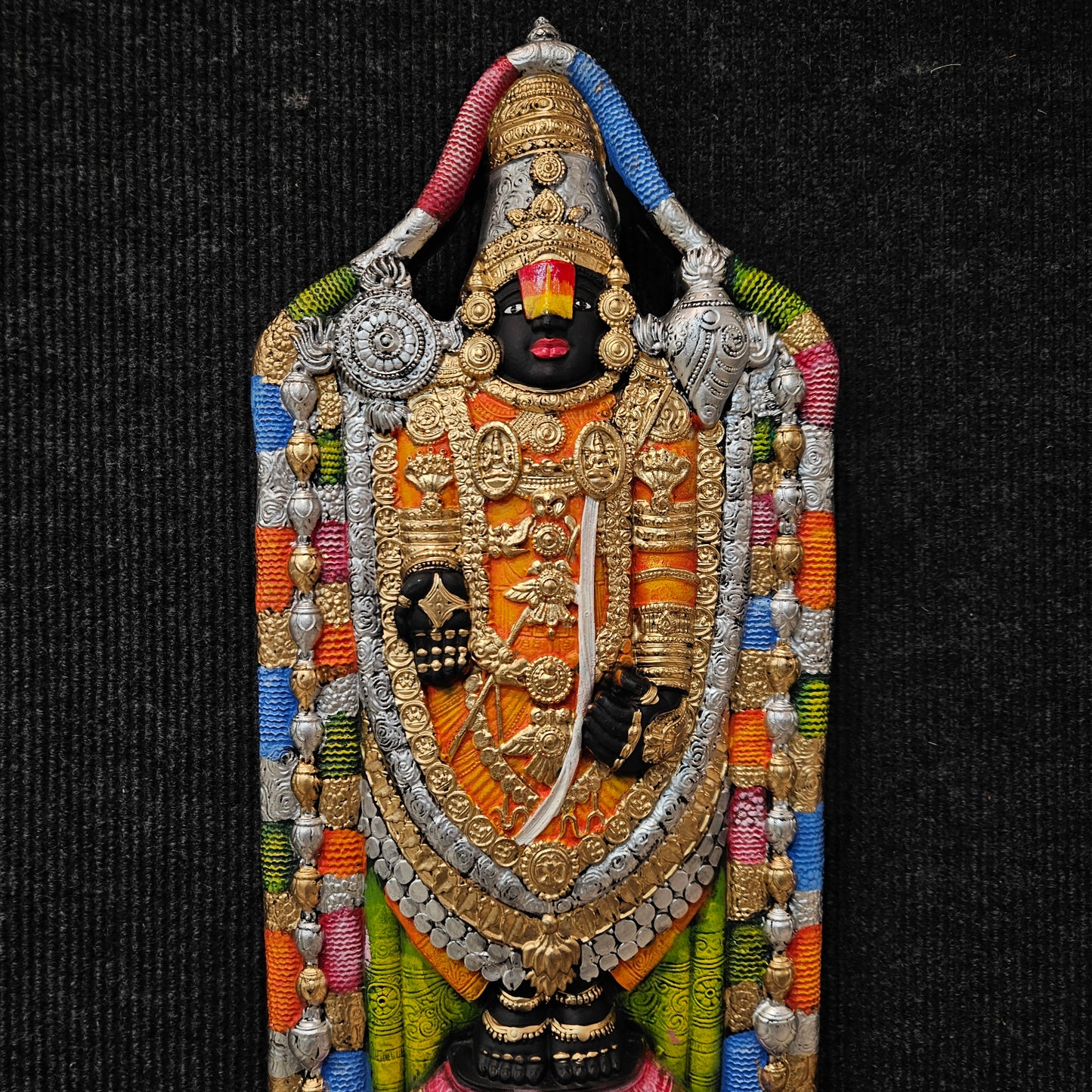 New Balaji Tirupati Balaji Venkateshwara Swamy wall hanging for Home Decor Antique