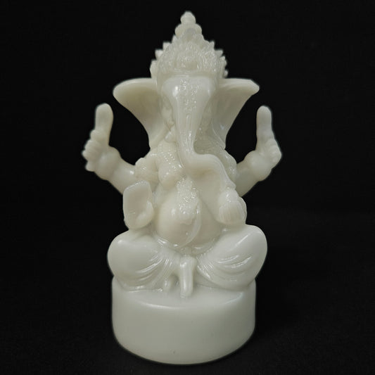 Ganesha lighting Sculptures Figurines Home Garden Decoration Lucky Gift Statue