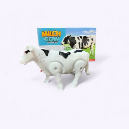 Milch Cow Electric Walking Toy with Light & Sound for Kids/Battery Operated Plastic Cow Toy