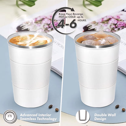 Perfectly innovated stainless steel hot & cold natural coffee cup