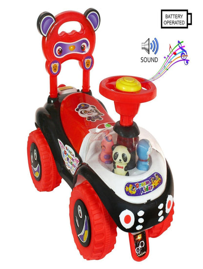 Dream Swing Ride on & Car for Kids with Music & Horn Steering, Push Car for Baby with Backrest, Safety Guard, Big Wheels, Ride on for Kids age1 to 3 Years