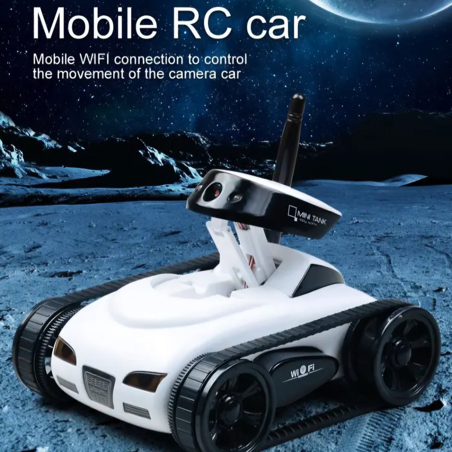 I-spy toys app-controlled wireless spy tank with wi-fi controlled view your video Simultaneously photo image record/video record