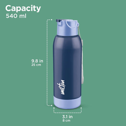 Milton steel Thermoware Steel Swag 600 Stainless Steel Bottle