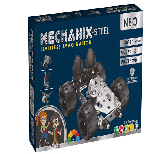Mechanix Steel Neo Engineering STEAM Education, Building and Construction Toy
