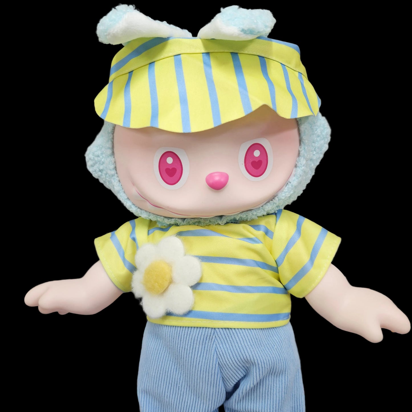 Labubu big size trendy Doll with shoes&cap for kids