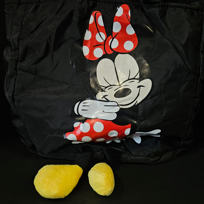 Minnie cartoon character themed tote bag for women