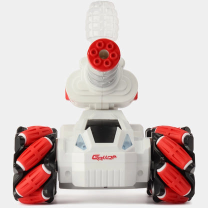 Radio-controlled 360 degree rotation R/C tank
