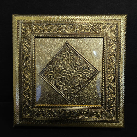 Handicraft Wooden Box Meenakari Rajwadi Hathi Oxidized 4 Section Box for DryFruits Mukhwas Chocolates Diwali Festival Marriage Return Gift