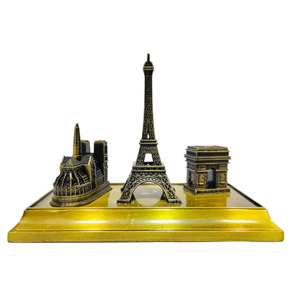 Tower Statue Building Model Creative Paris Themed Statue for Room Desk Shelf