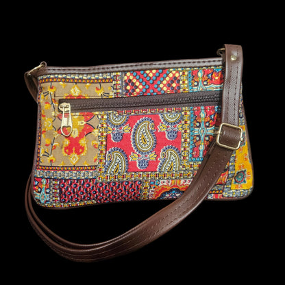 Handcrafted  Printed Sling Bag for Girls & Women