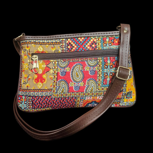 Handcrafted  Printed Sling Bag for Girls & Women