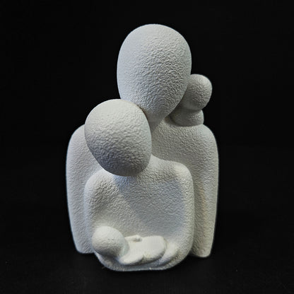 Happy 4members family Showpiece Figurine for couples gifting,Anniversary gifting