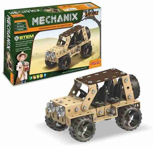 Metal Mechanix Safari Engineering System For Creative Kids. Block Building and construction toys set