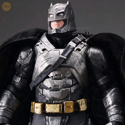 Armored Batman Action Figure with Lighting Stand Base
