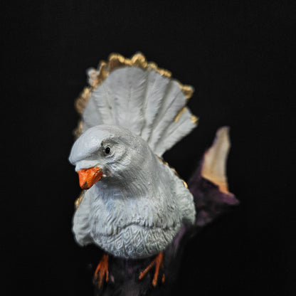 Attractive pigeons on stems with elegant look Showpiece Figurines for home Decor