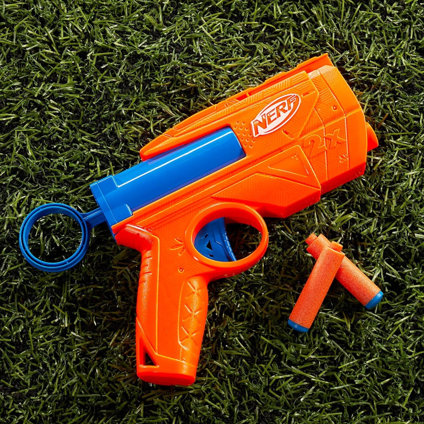 Nerf N Series Ward Blaster, 2 Nerf N1 Darts Compatible Only with N Series Blasters, Kids Outdoor Games, Ages 8+