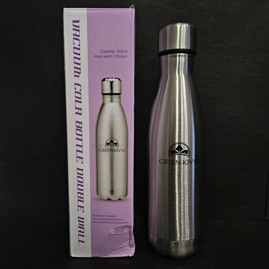 Green kivvi Vacuum cola Bottle double wall hot&Cold Stainless Steel Water Bottle