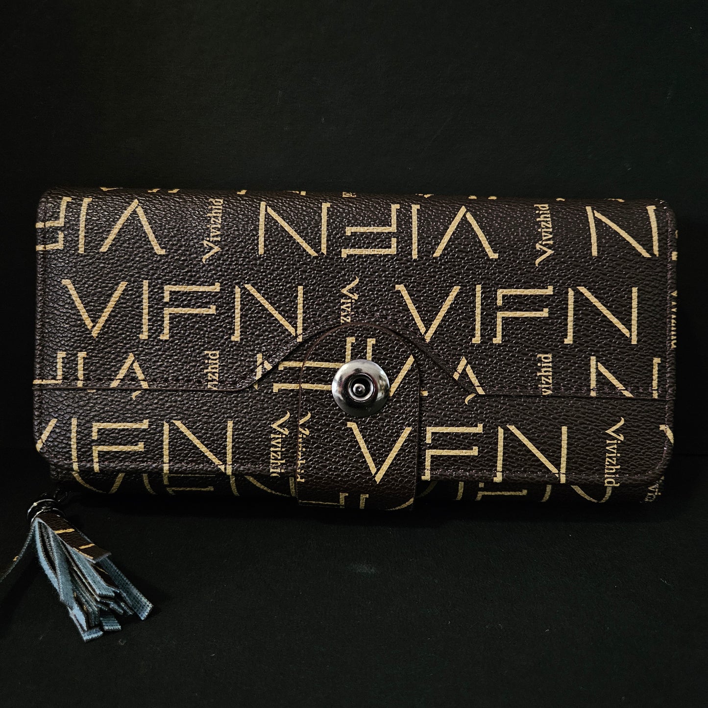 Leather Thin Slim Wallets for Women with Zipper