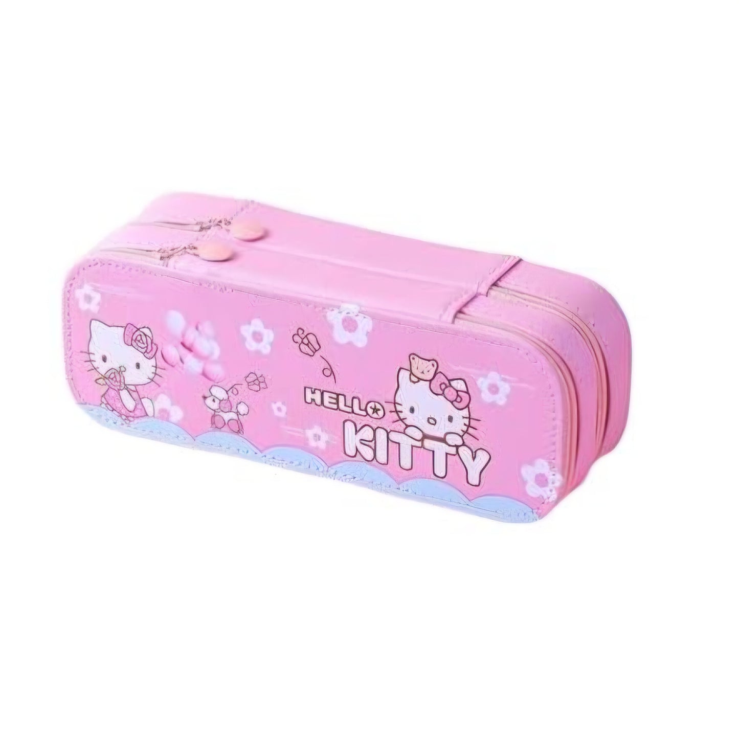 Hello kitty themed stationery pouch box for kids