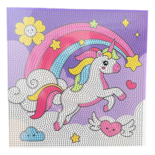 Unicorn themed Diamond Art for kids return gifting