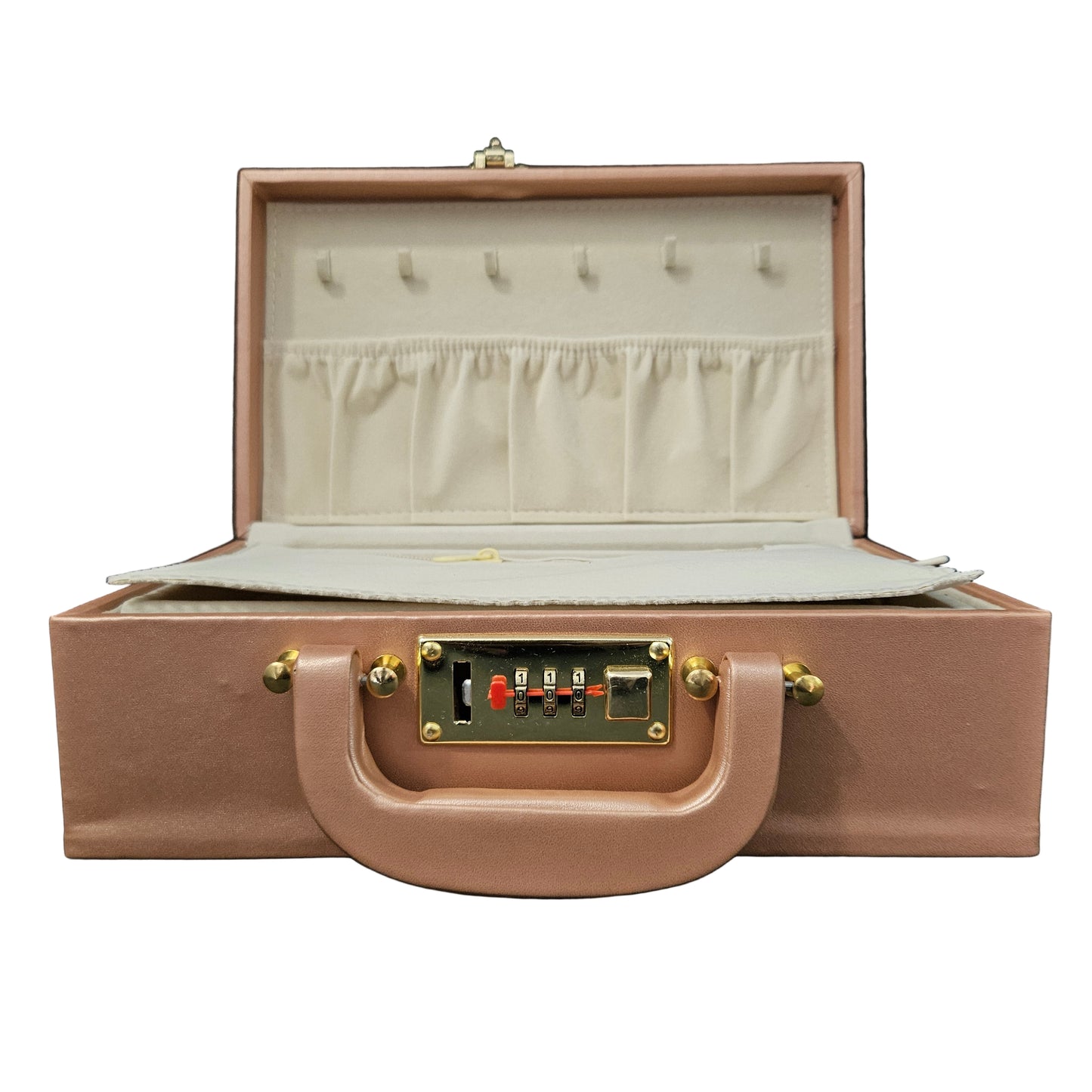 Jewellery Box For Women,Portable Travel Jewellery Organiser Box For Ring,Earrings & Bracelet with number locking