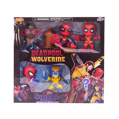 Deadpool & wolverine 5pcs set Action Figures