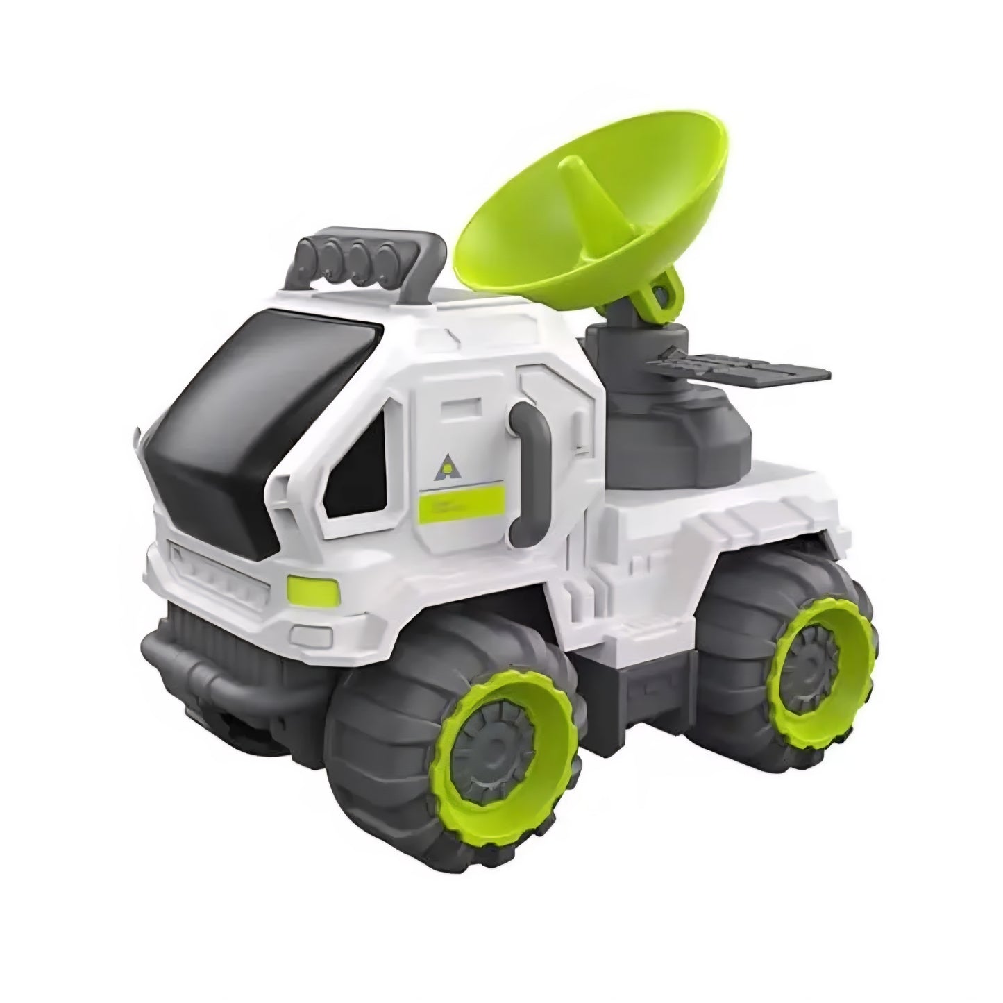 Space Vehicle Set Friction Powered Pretend Play Truck Toy for Kids Boys Space Project Satalite Vehicles Toddler Mini Chandrayan Vehicle Toy