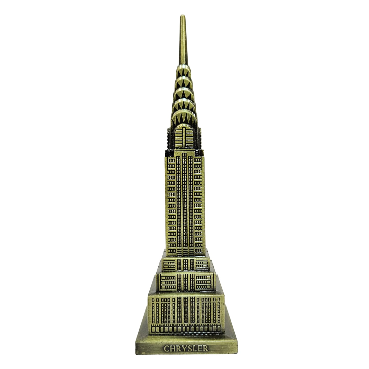 Metal miniature Newyork most famous Chrysler Showpiece Figurine for home/Office Decor