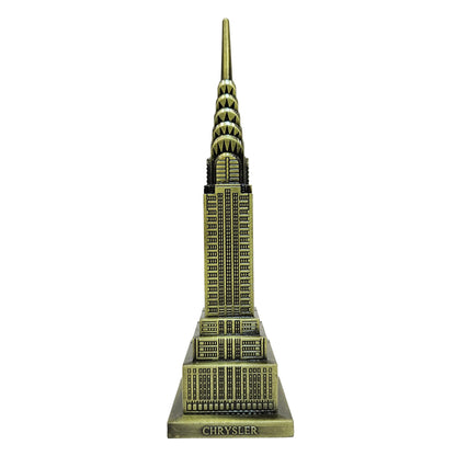 Metal miniature Newyork most famous Chrysler Showpiece Figurine for home/Office Decor