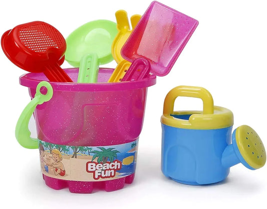 Unicorn Beach and Garden Set Pink or Random Colors Made with high-quality materials, the set is durable and perfect for imaginative play.