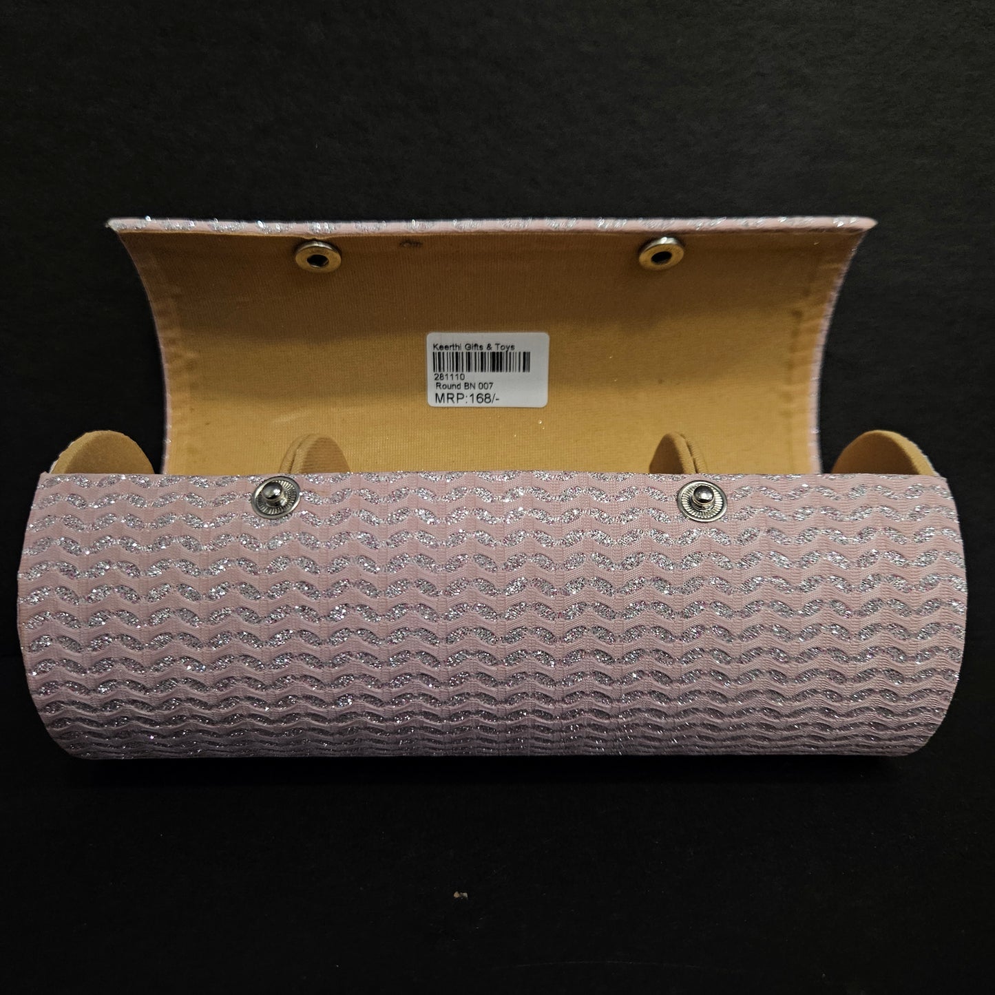 Bangle box vanity box jewelry box and women bangle set Round Shape Solid Four Detachable compartments Bangle Organizer Chudi Box with 3 Compartments Smart Lock System