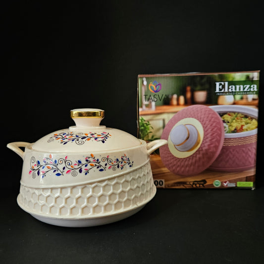 Tasva Allure Insulated casserole Bpa free,Quality assured Stainless Steel hot pack