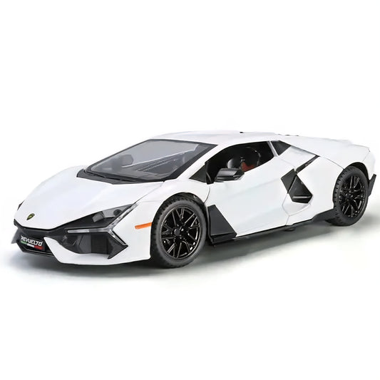 Lamborghini Alloy Metal Pull Back Die-cast Car Model with Sound Light Mini Auto Toy for Kids Metal Model Toy Car with Sound and Light