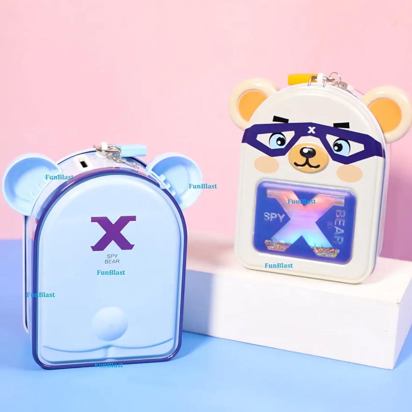 Piggy Bank, Money Bank, Coin Bank, Money Saving Tin Coin Bank with Lock and Key – Mouse Shaped Piggy Bank with Glitter Flow, Coin Box, Birthday Return Gift for Kids, Boys and Girls