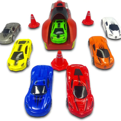 Toy boi unleash the speed launcher metal cars