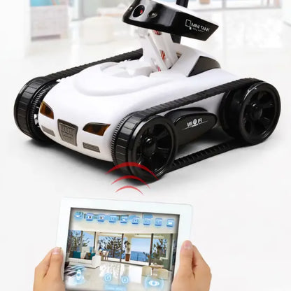 I-spy toys app-controlled wireless spy tank with wi-fi controlled view your video Simultaneously photo image record/video record