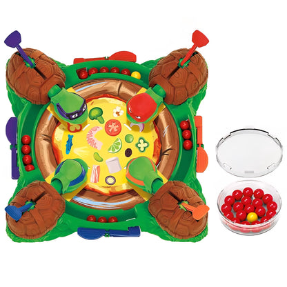 Hungry Hungry Hippos: Teenage Mutant Ninja Turtles Edition Game | From 4 years | From 2 to 4 players Children's board games | Preschool gifts