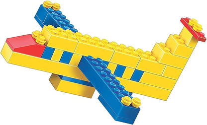 Perfect Building Blocks for Kids 130 Pieces Blocks and let Your Kid Make Everything he she Dreams of Improves Logical Thinking and Cognitive Skills of Kids