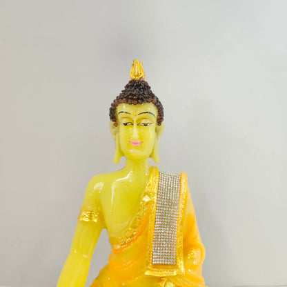 Radium Moti Gautama Buddha Statue for Gift, God Idol Decorative Showpiece