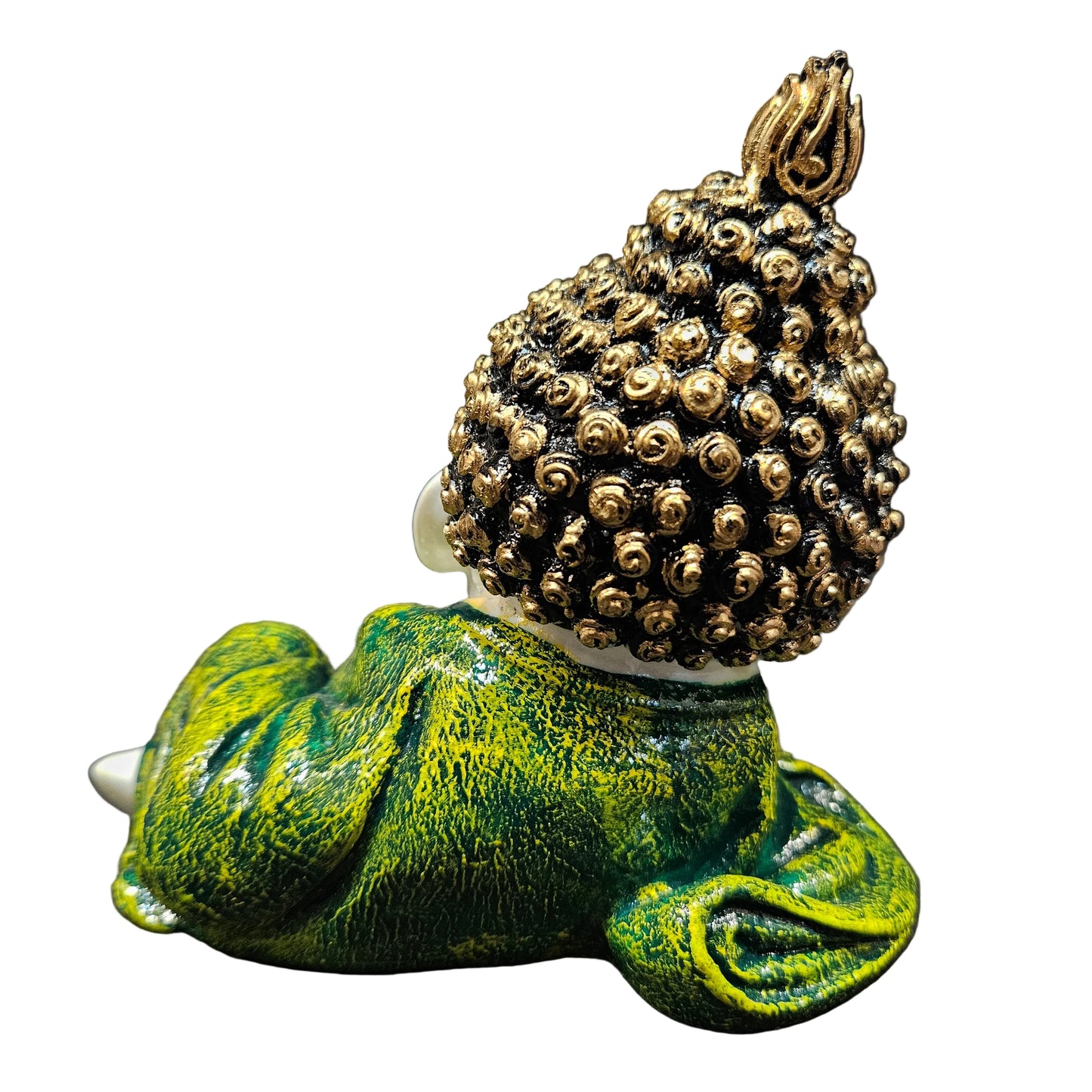Polyresin Buddha Idol Decorative Showpiece Little Baby Monk Buddha, Showpiece for Home Decor Car Dashboard