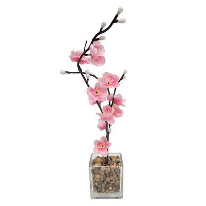 Artificial Silk Plum Blossom Home Room Wedding Party Craft Decor Light Pink