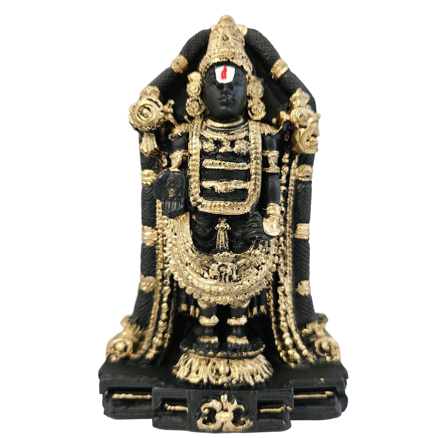 Sri Venkateswara Swamy Balaji Idol Balaji Statue tirupati Temple Decor Tirupati Balaji Statue(Gold)