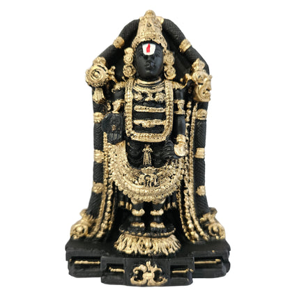 Sri Venkateswara Swamy Balaji Idol Balaji Statue tirupati Temple Decor Tirupati Balaji Statue(Gold)