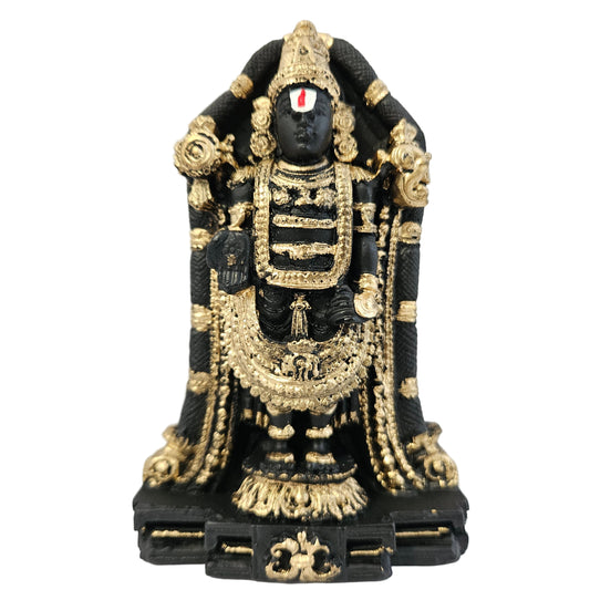 Sri Venkateswara Swamy Balaji Idol Balaji Statue tirupati Temple Decor Tirupati Balaji Statue(Gold)