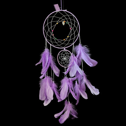 Feather Dream Catchers Wall Decor Handmade Wall Hanging Ornament for Bedroom Living Room Home Decor
