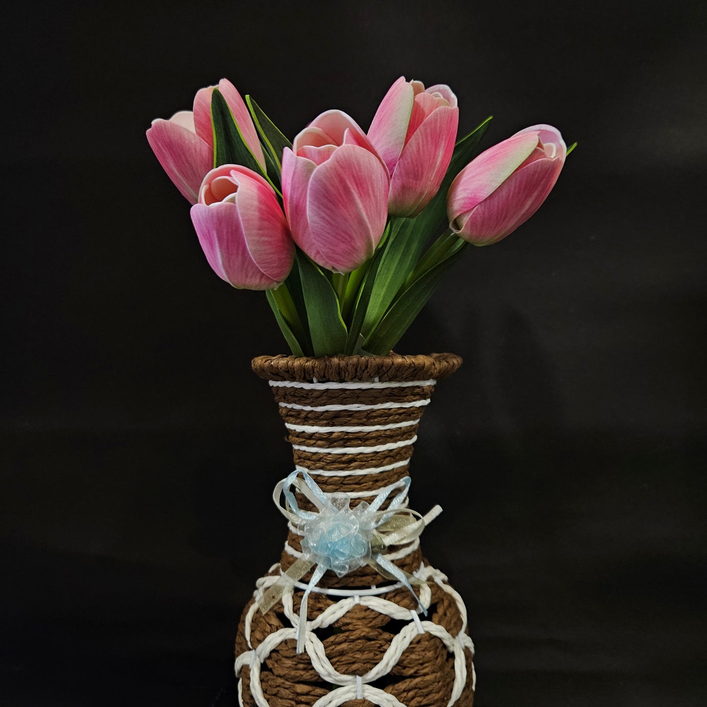 Garden tulip artificial banquet floweral bunch for Home,Garden & Office