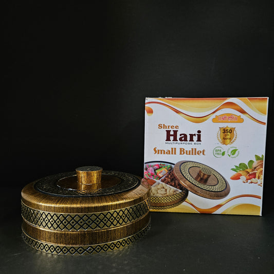 Saree Hari Multipurpose Small Bullet Bpa free,food grade Dry Fruit Storage Box Perfect for Return gifting