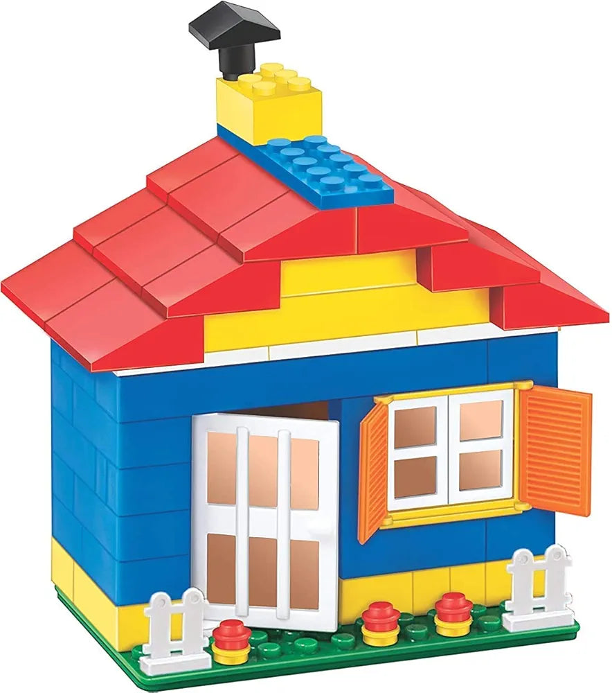 Perfect Building Blocks for Kids 130 Pieces Blocks and let Your Kid Make Everything he she Dreams of Improves Logical Thinking and Cognitive Skills of Kids